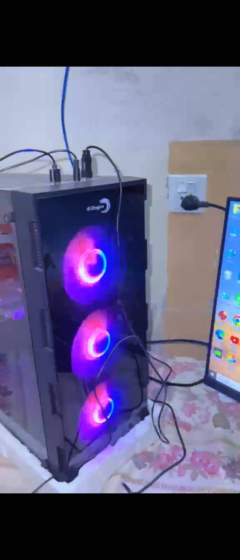 Gaming PC setup 1
