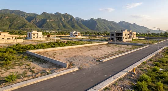 40x80 Level Plot for Sale in Faisal Hills Block B | Near Margalla Hills