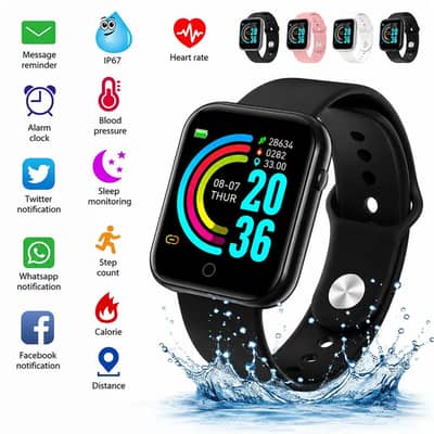 D20 Bluetooth Smart Watch - Brand New Box Packed