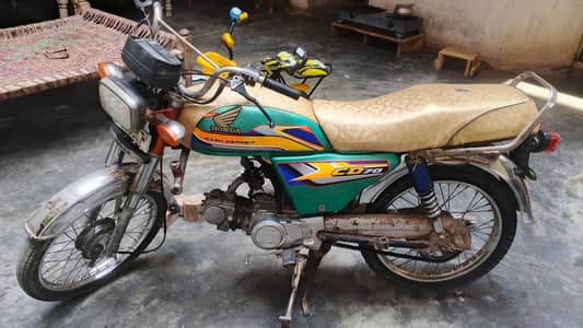 hero moter cycle bike bechi haa lene ka lie rabata katee