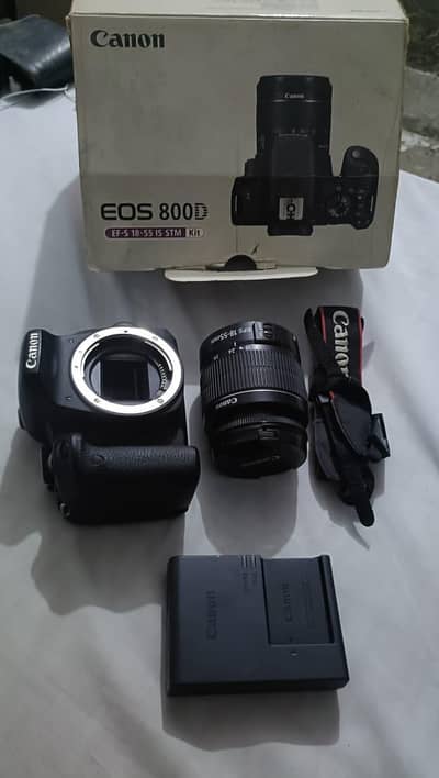 Canon 800d camra