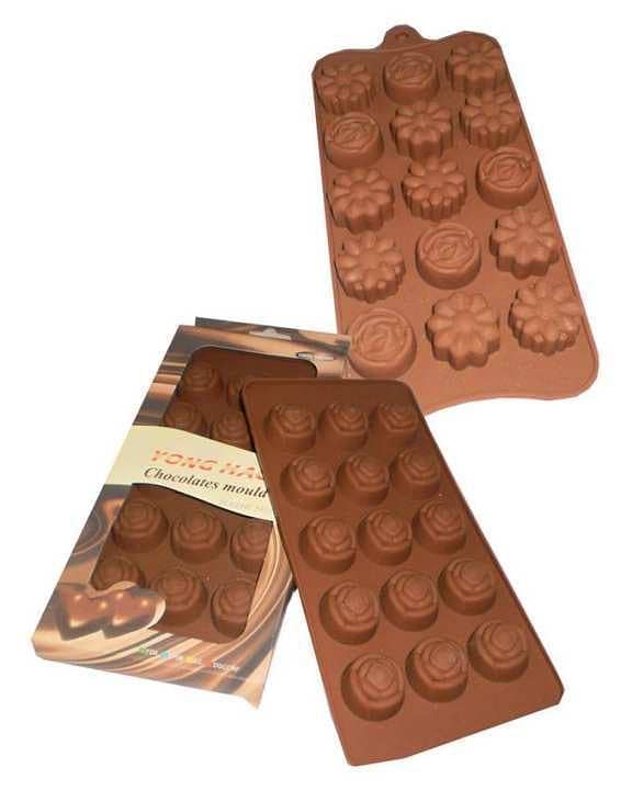 Silicone Chocolate Mould - Brown