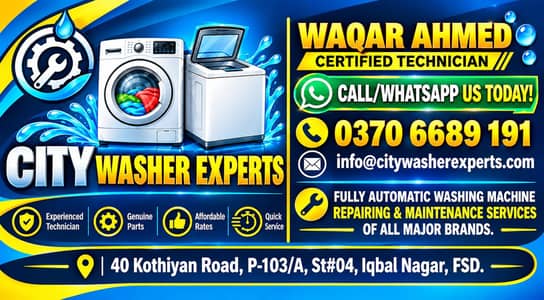 Washing Machine Repairing services