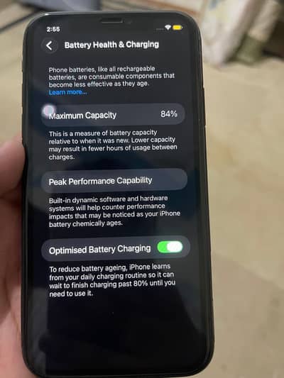 Apple iPhone 11 jv 64 gb 10/10 condition battery health 84%
