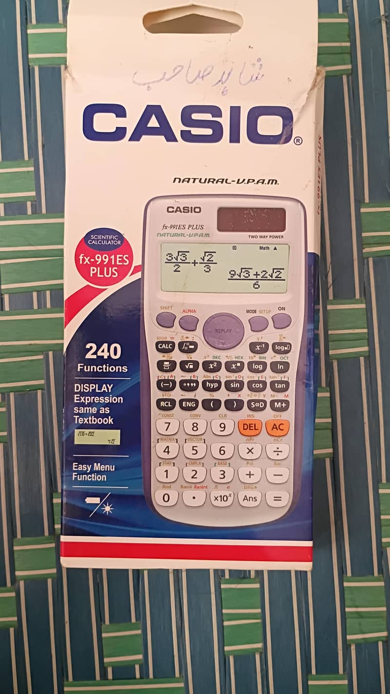 casio calculator 0