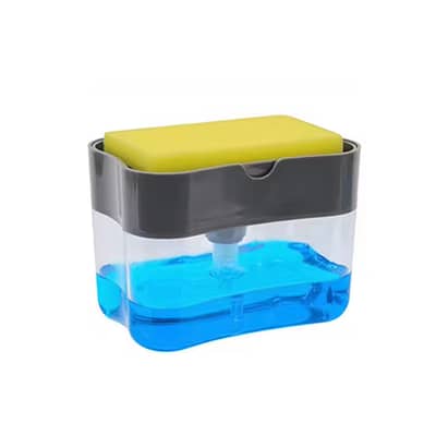 Soap Pump Dispenser with Sponge Holder – Kitchen Sink
