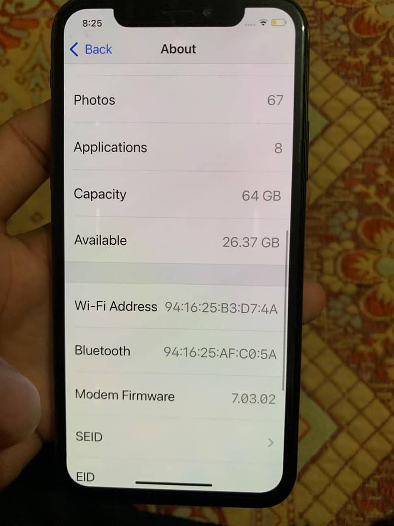 Apple iPhone XS 8