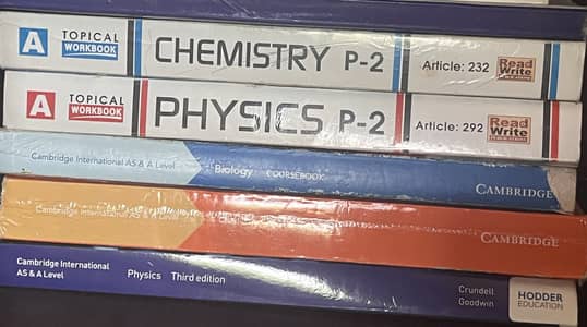 A and O levels books