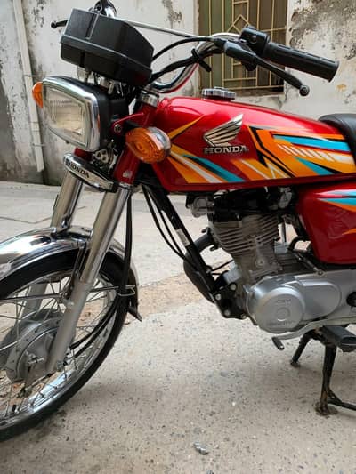 honda CG 125 26 model Punjab rejister