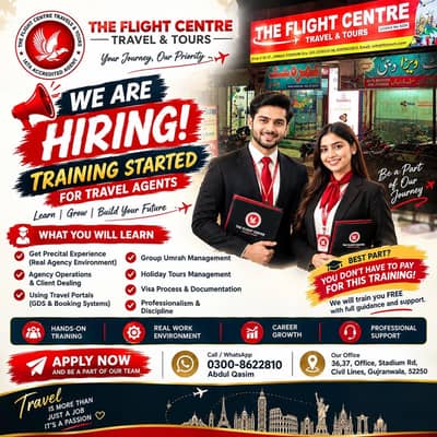 Free Training Started For Travel Agent