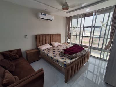 1 Bed Fully Furnished Apartment Available For Rent On Reasonable Price Behria Enclave Islamabad