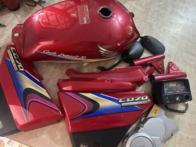 Honda 70 2010 original bike parts