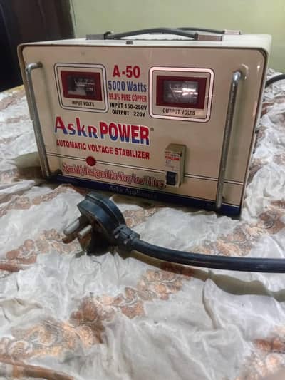 AC steplizer ha used ma h chalta h all ok h