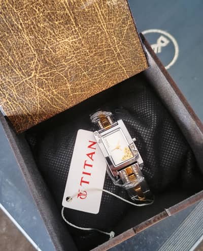 Original Titan Raga Classic Brand New Women's Watch  (Model: 9716BM01)