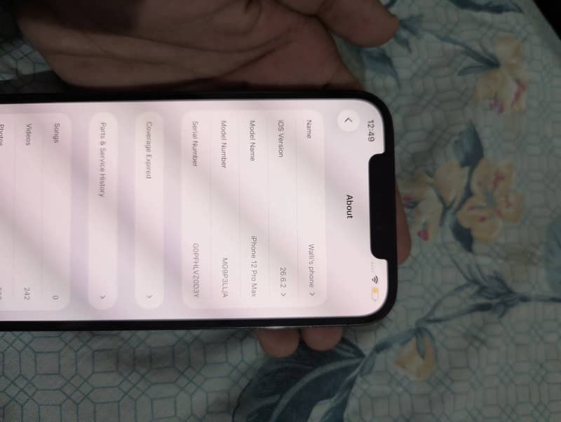 Iphone 12 pro max 12