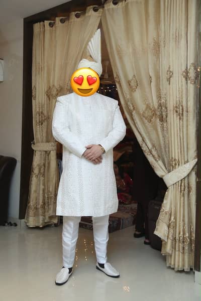 1 time used sherwani in xl size