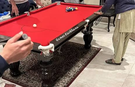 "Premium Pool table snooker Billiard 8 balls eight ball game playland