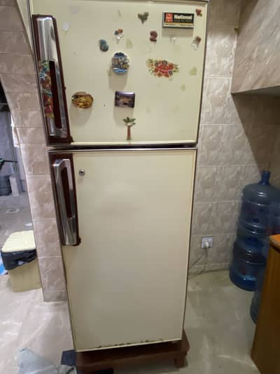 National Full Size Japan Made Refrigerator Working Condition