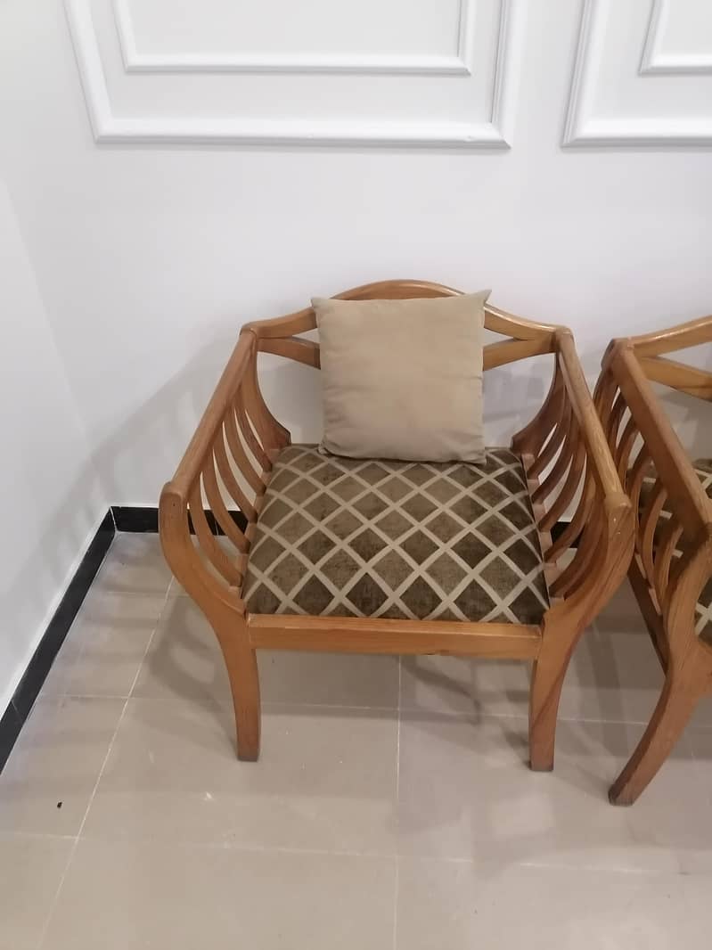 *Sofa Set|Sofa|Wooden Sofa|Sofa Set 2+1+1* 1