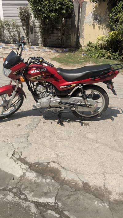 Suzuki GD 110 | Single Owner | 8600 km | Red | Just like new