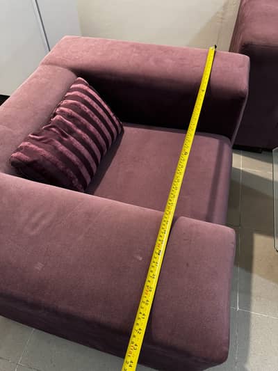 3 single seater sofa set for sale