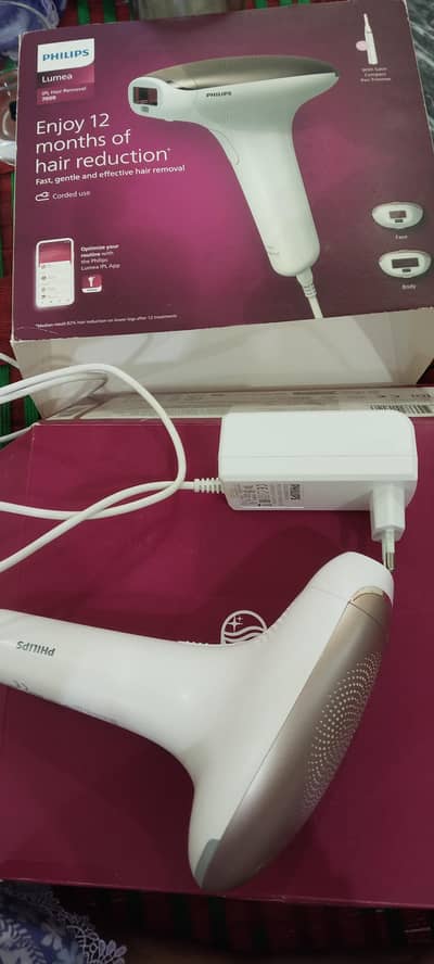 Philips lumea IPL laser hair removal 7000