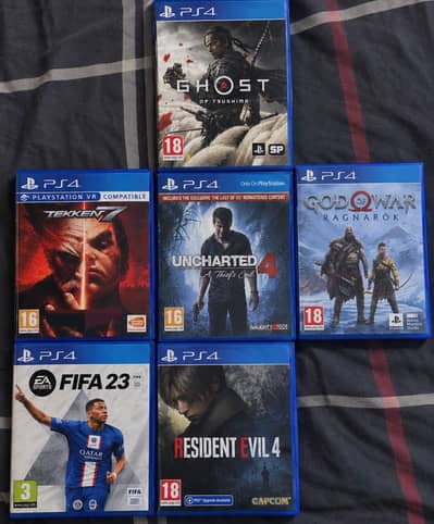 PlayStation 4 Games Available for Sale