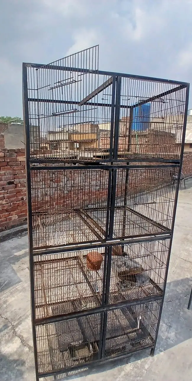 pair of two cages — photo 2