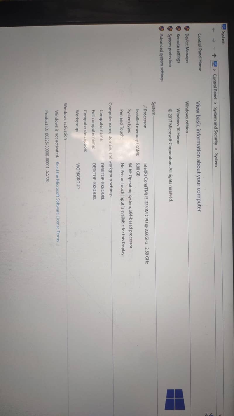core i5 3rd gen 6