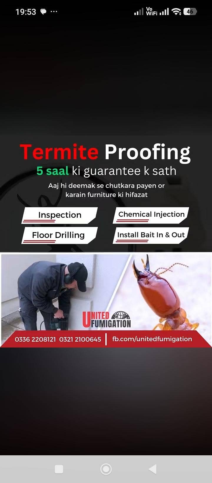 Fumigation services 0