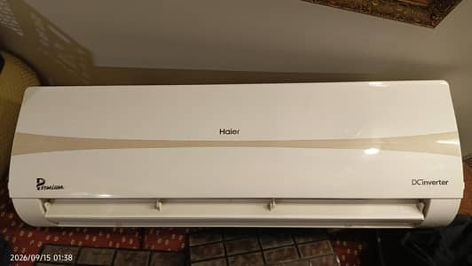 Haier 18 HFMDG Air Conditioner not used a lot ,almost new condition