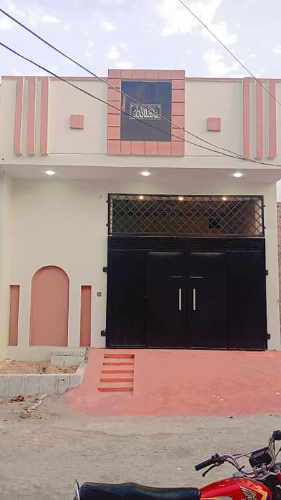 3 marla singal story house for sale in canal garden Rahim yar khan