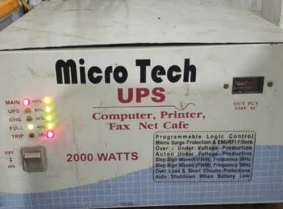 Micro Tech UPS 2000 Watts - Good Condition
