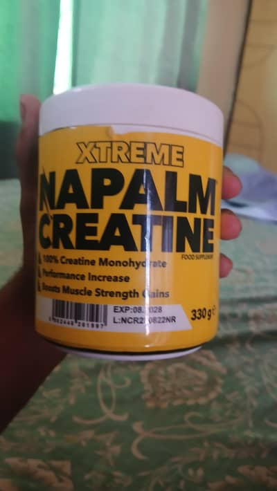 xtreme napalm creatine for sale just 4 scope used it has 60 scope