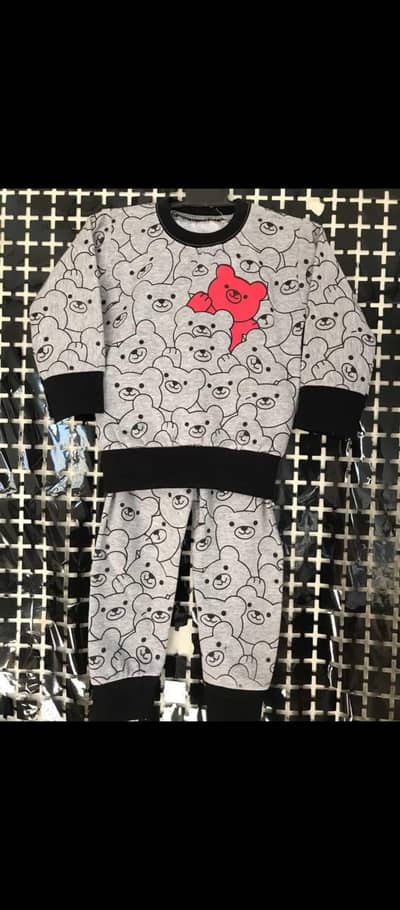 kids winter fleece tracksuit