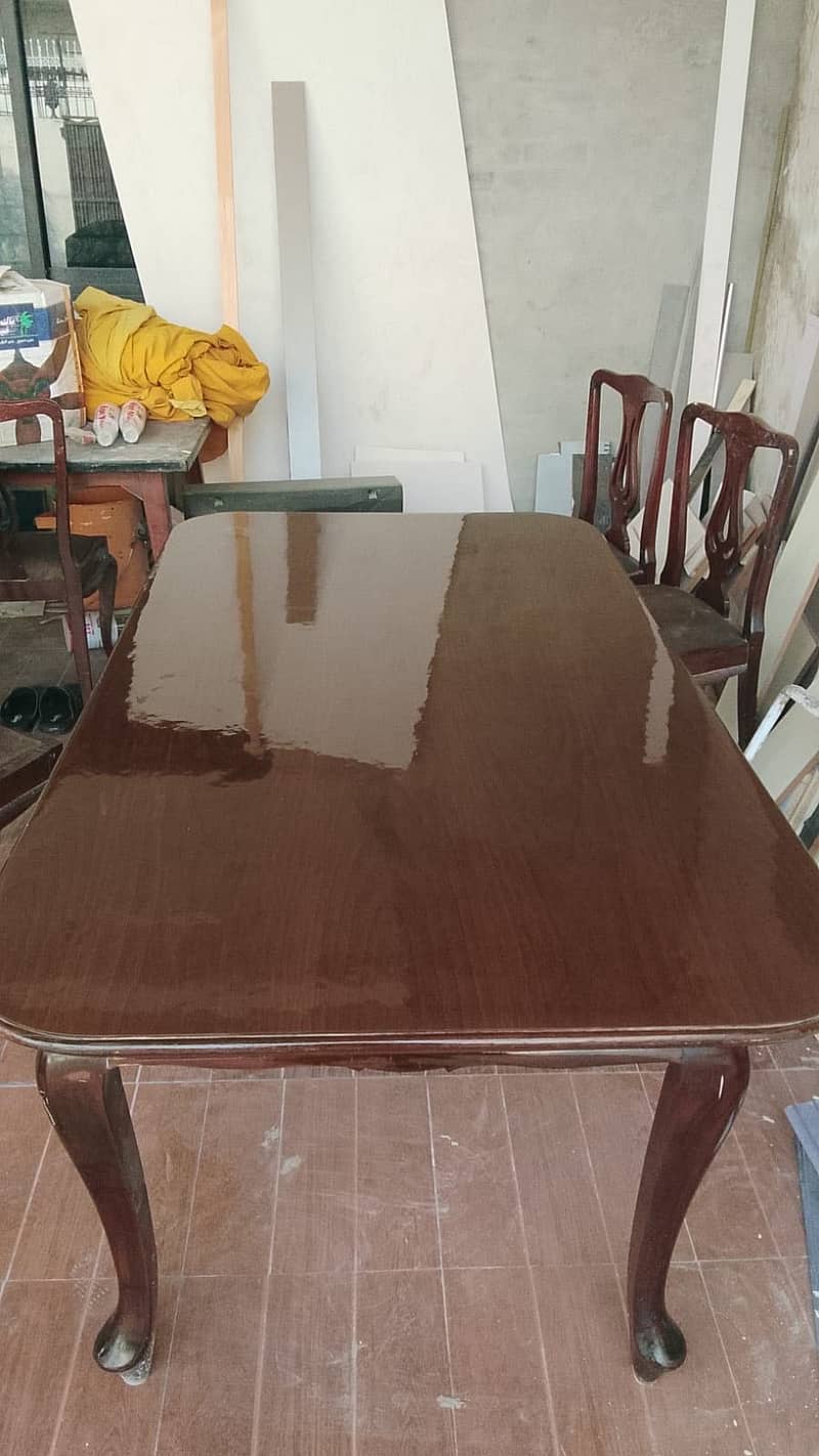 Dining table 6 chairs 1
