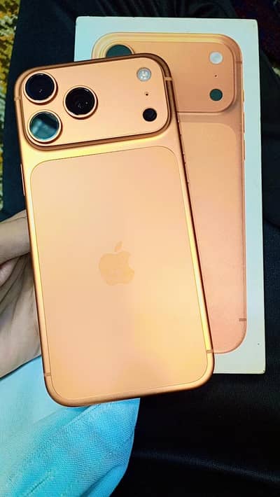 iPhone 17 Pro Max jv 100 health with box