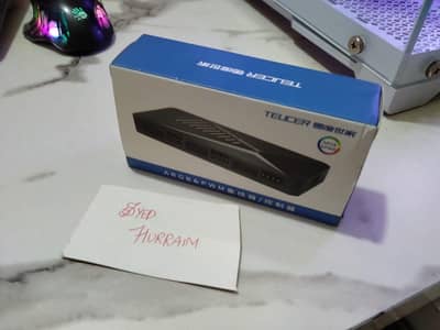 TEUCER ARGB FAN HUB NEW 10/10 CONDITION WITH MAGNETIC BACK |1500 PKR