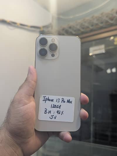 Apple iPhone 13 Pro Max 128 Gb (JV) 10/10 water pack