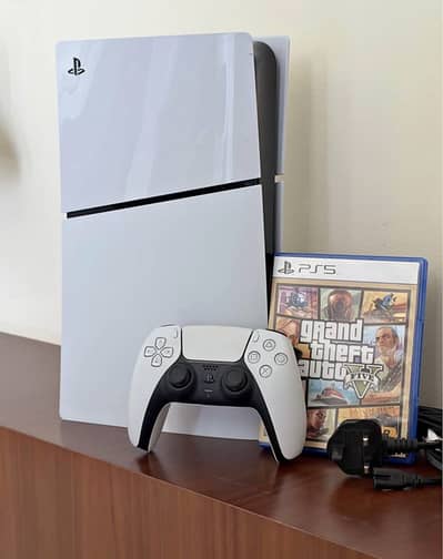 Ps5 slim disc with GTA-V
