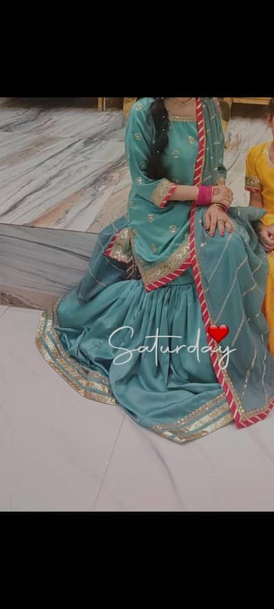 semi formal/ mehndi/ mehndi bridal