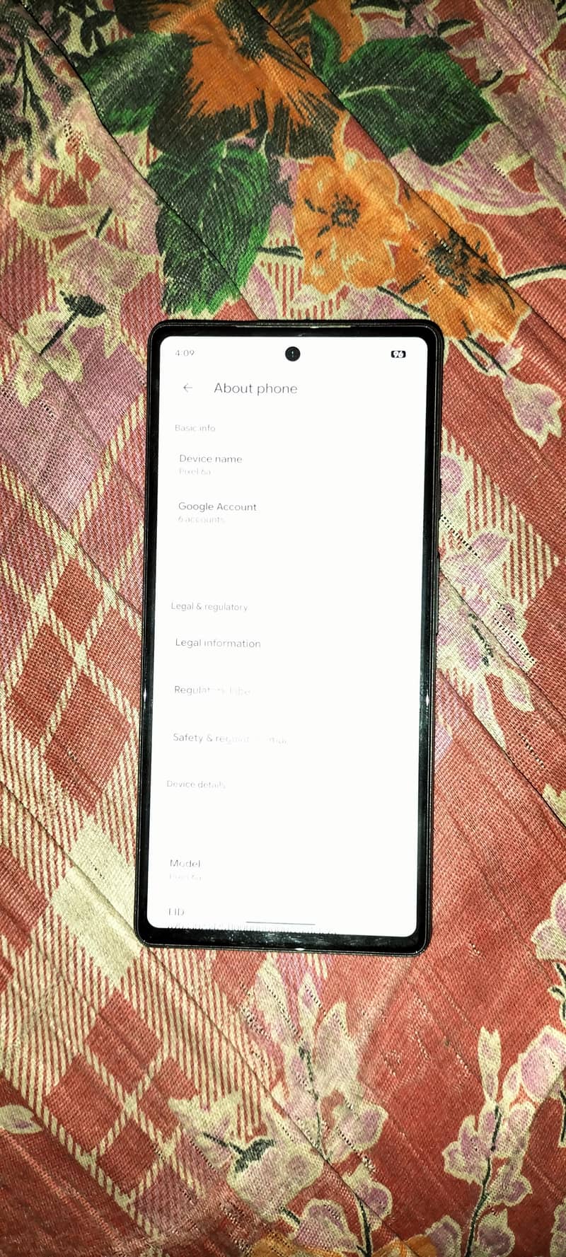 Google Pixel 6a 6