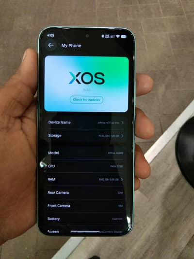 Infinix 8+8GB RAM 128GB PTA Approved | Box & Charger