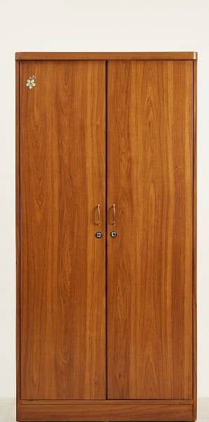 2 Door Wooden Wardrobe