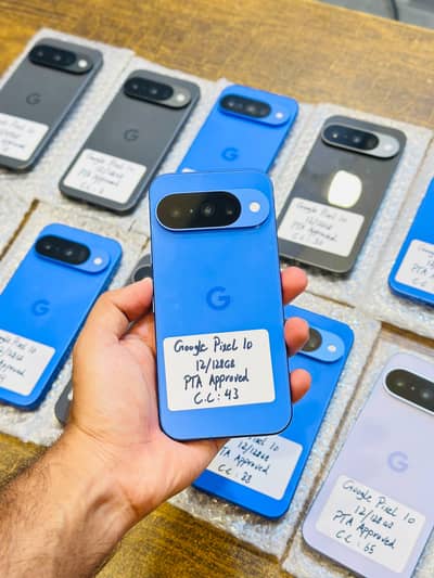 Google Pixel 10 12/128GB 10/10 Water pack Recycle count 1-100