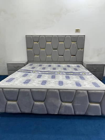 Complete Bedroom Furniture Set | Bed Set, Dressing Table, Side Tables