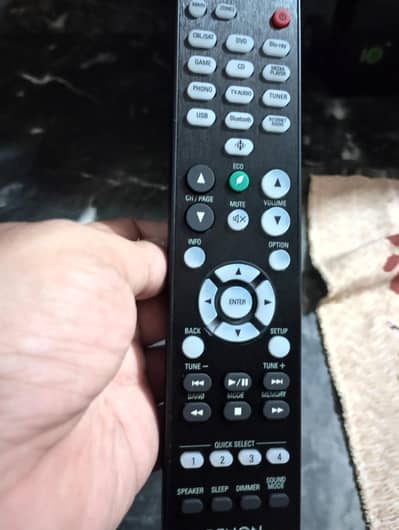 denon AVR Atmos remote only