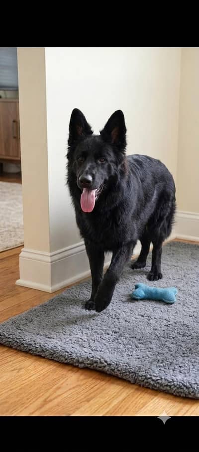 Black German Shepherd