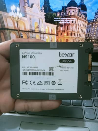 Lexar NS100 256GB 2.5" SATA III SSD for Sale - 100% Health