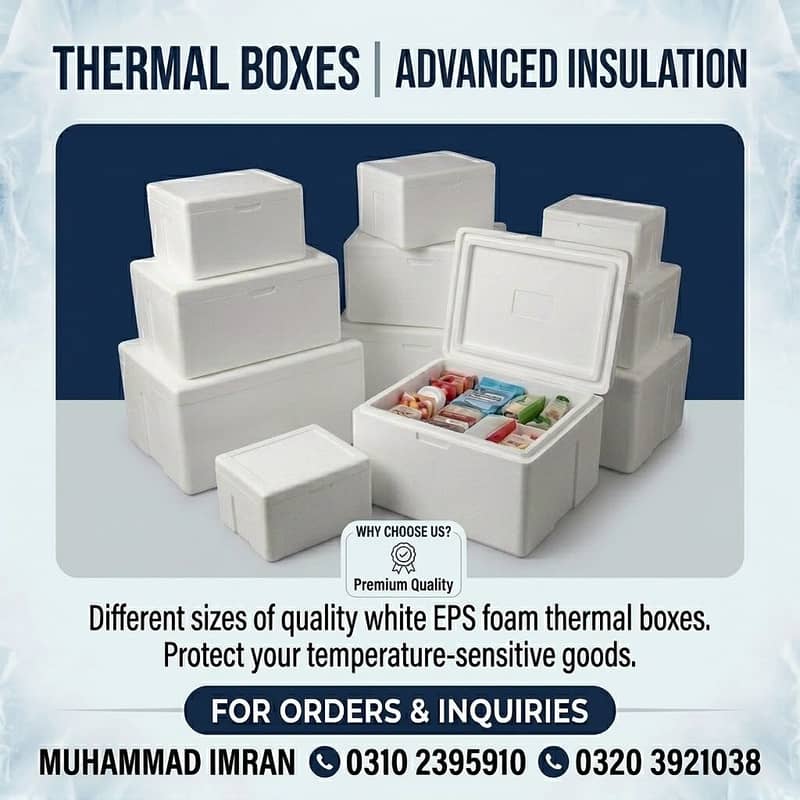 Dry ice & packaging materials 8